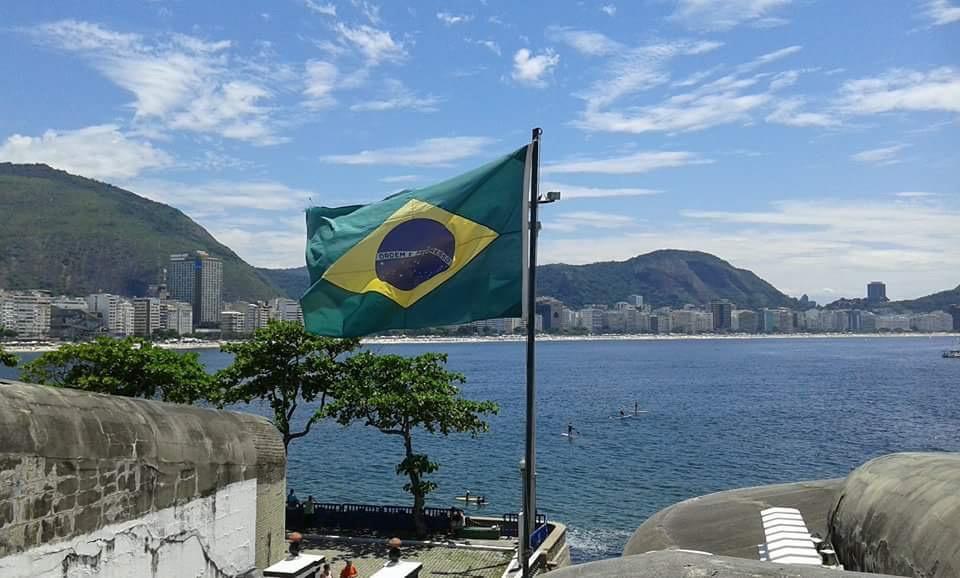 Copacabana Uma Quadra Da Praia Rio de Janeiro Buitenkant foto